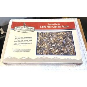 NIB sealed Eagle Claw Tackle great outdoor 1,000 Puzzle Fishing Summer angler